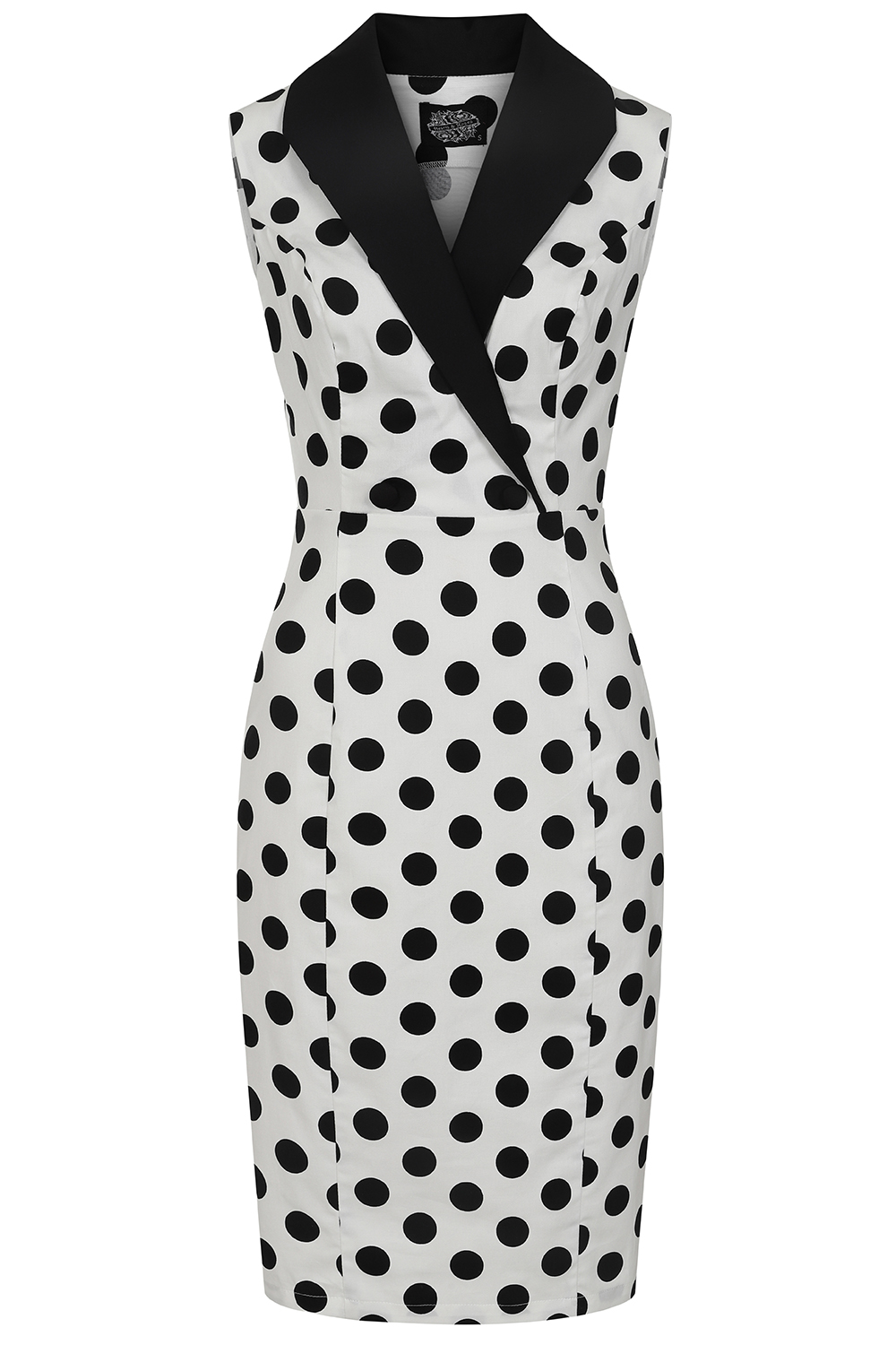 Brooklyn Polka Dot Wiggle Dress